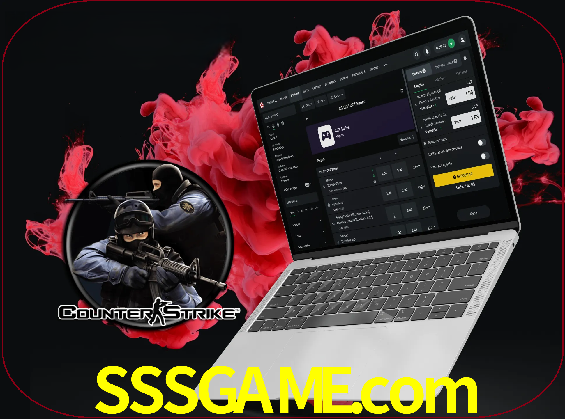 Um grande número de jogos irá agradar aos fãs deste jogo de tiro no sítio Web e na aplicação da empresa sssgame.