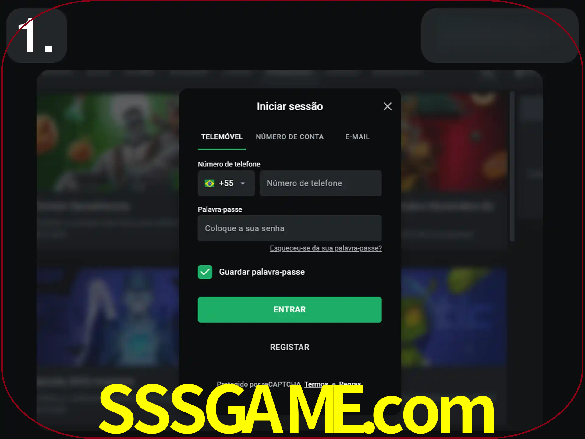 Acesse o site.