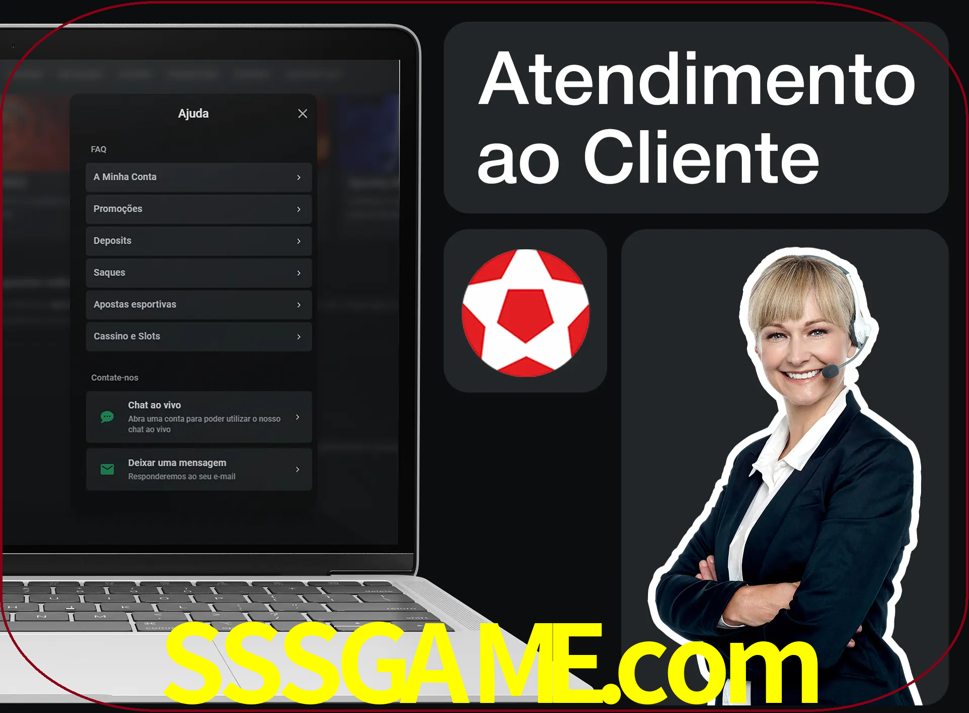 Você pode pedir nosso apoio para ajudar.